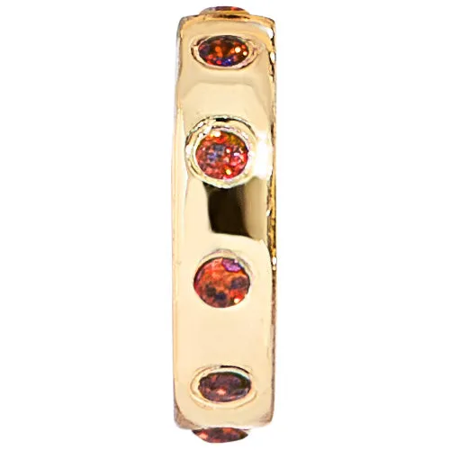 14K Gold Birthstone Charm Beads - Garnet sold by BaubleBar