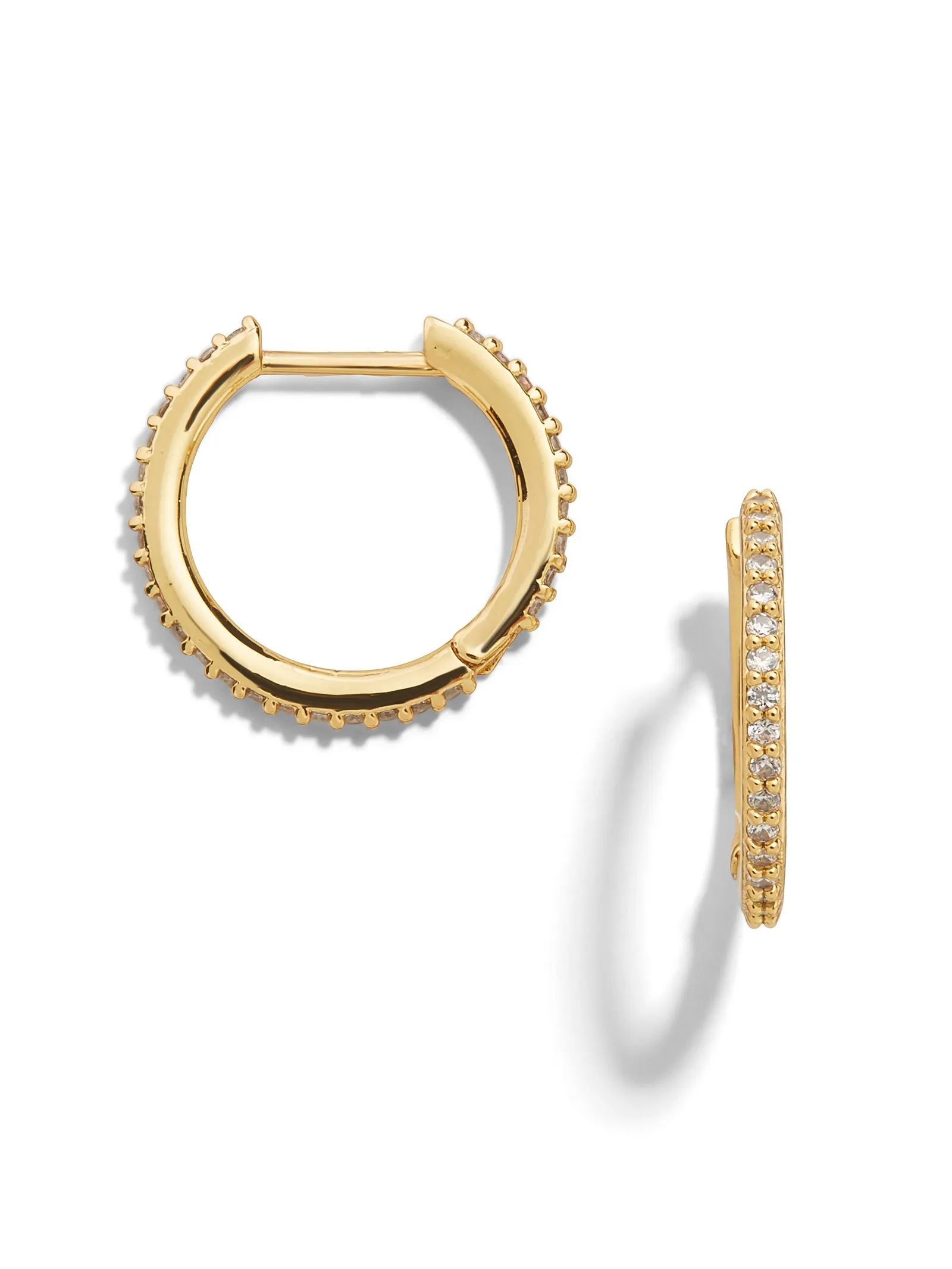 Niata 18K Gold Earrings - 14MM sold by BaubleBar product image thumbnail 4