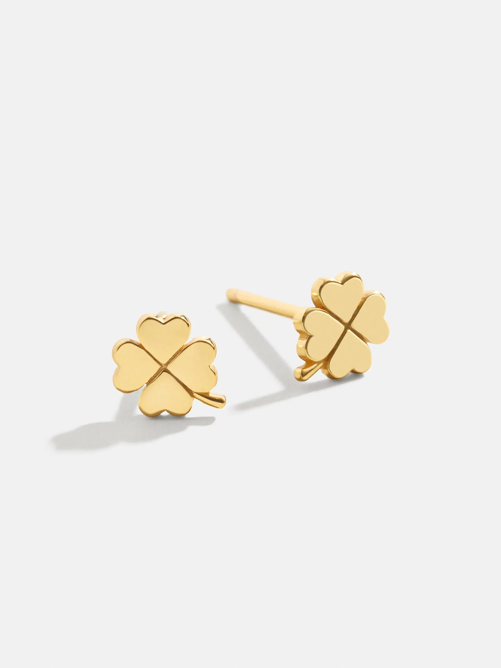 Felicity 18K Gold Vermeil Earrings - Clover sold by BaubleBar