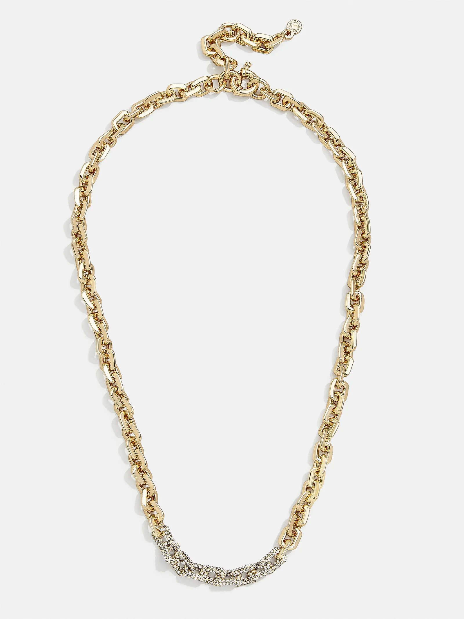 Heidi Necklace - Gold/Pavé sold by BaubleBar product image thumbnail 3