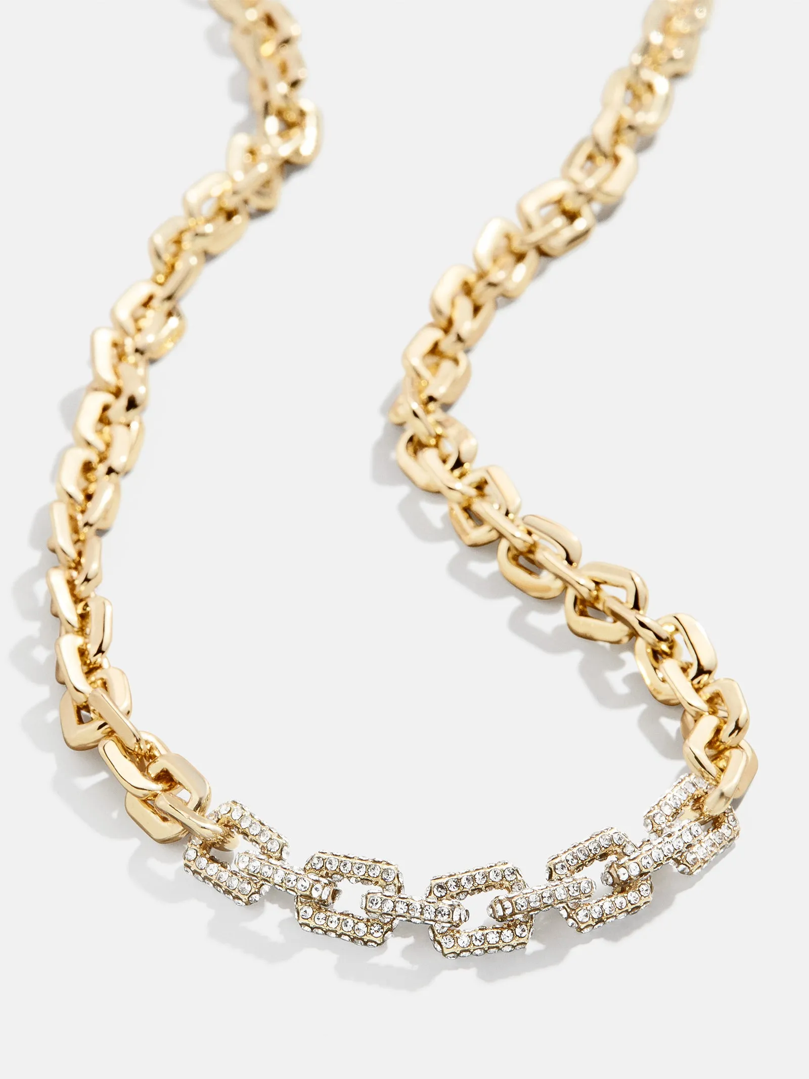 Heidi Necklace - Gold/Pavé sold by BaubleBar