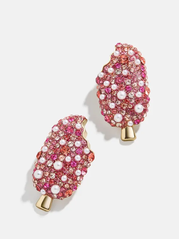 The Sweet Life Earrings - Pink sold by BaubleBar