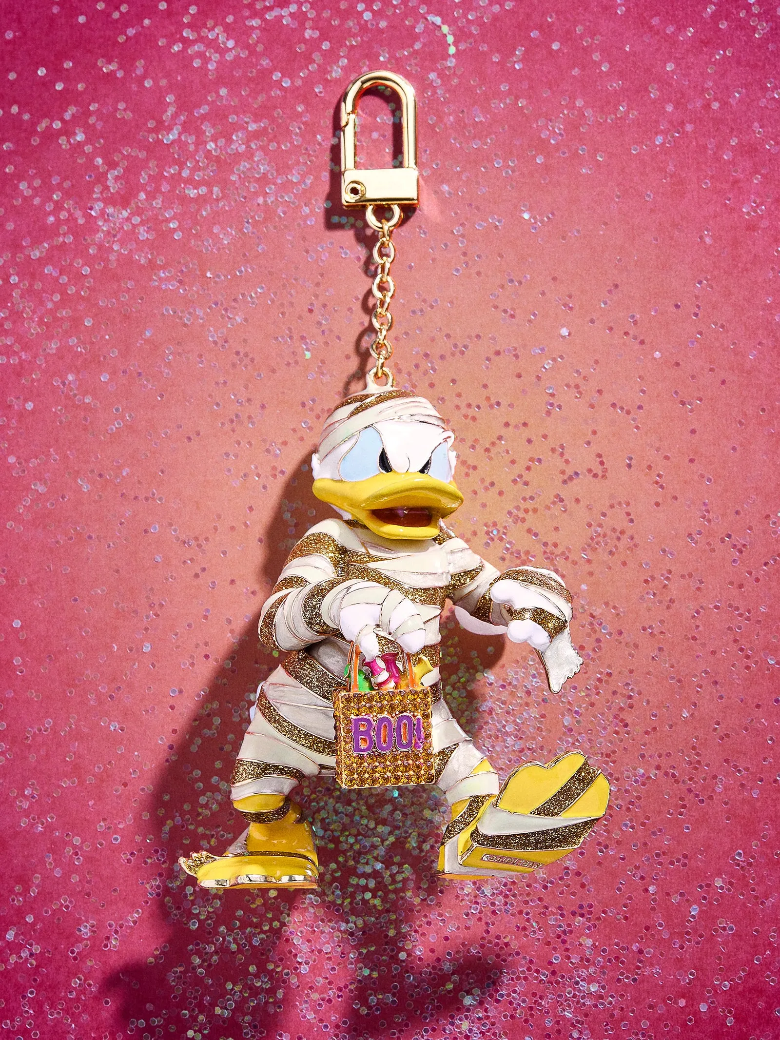 Donald Duck Disney Mummy Glow-In-The-Dark Bag Charm - Donald Duck sold by BaubleBar