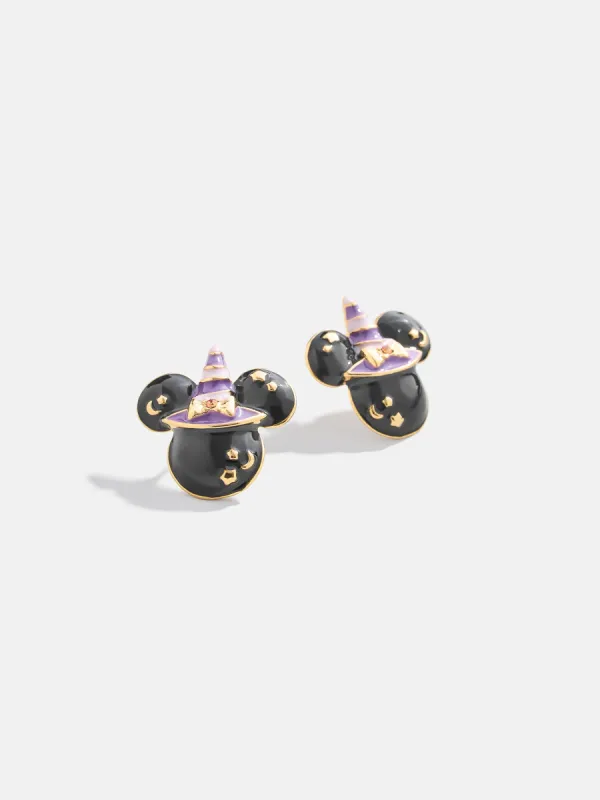 Minnie Mouse Disney Witch Hat Stud Earrings - Disney Witch Hat Stud Earrings sold by BaubleBar