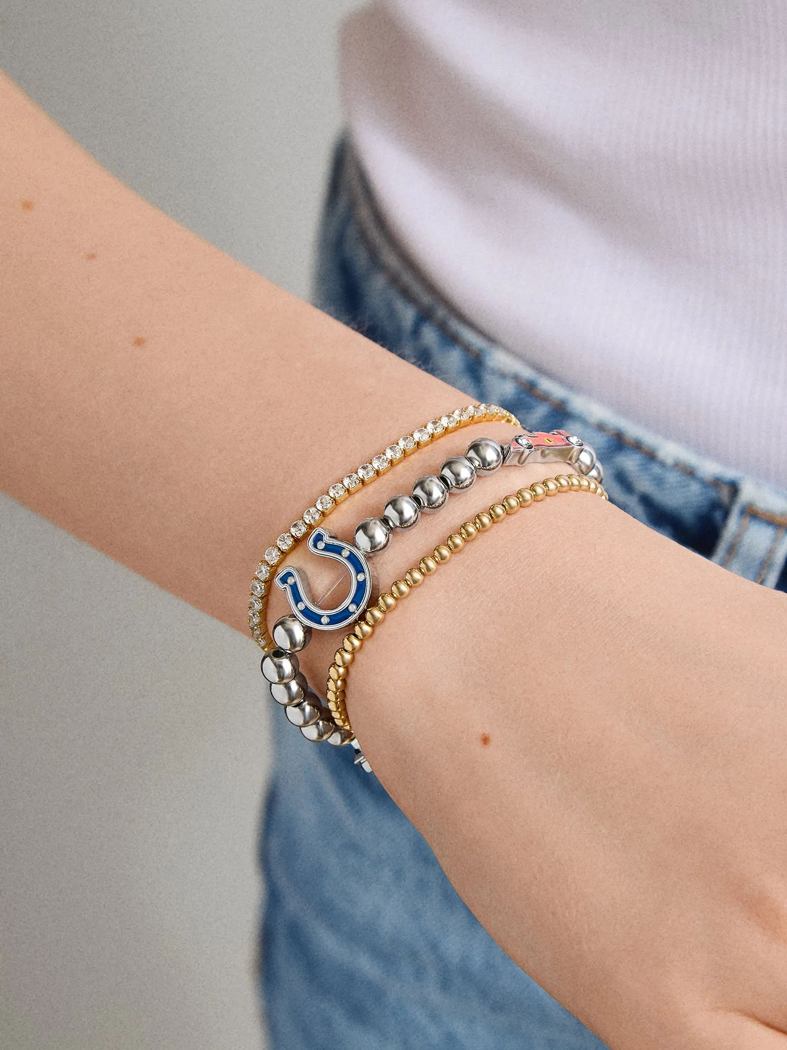 NFL Pisa Charm Bracelet - Indianapolis Colts sold by BaubleBar product image thumbnail 2