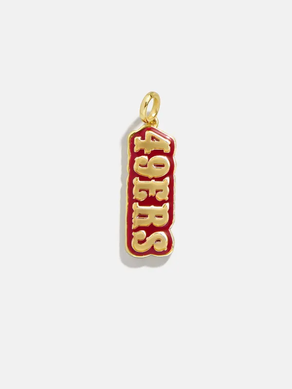 WEAR By Erin Andrews x BaubleBar San Francisco 49ers Cluster Charm - San Francisco 49ers sold by BaubleBar