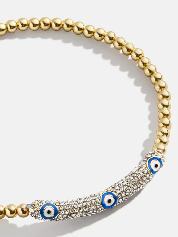 Harlow Bracelet - Evil Eye sold by BaubleBar
