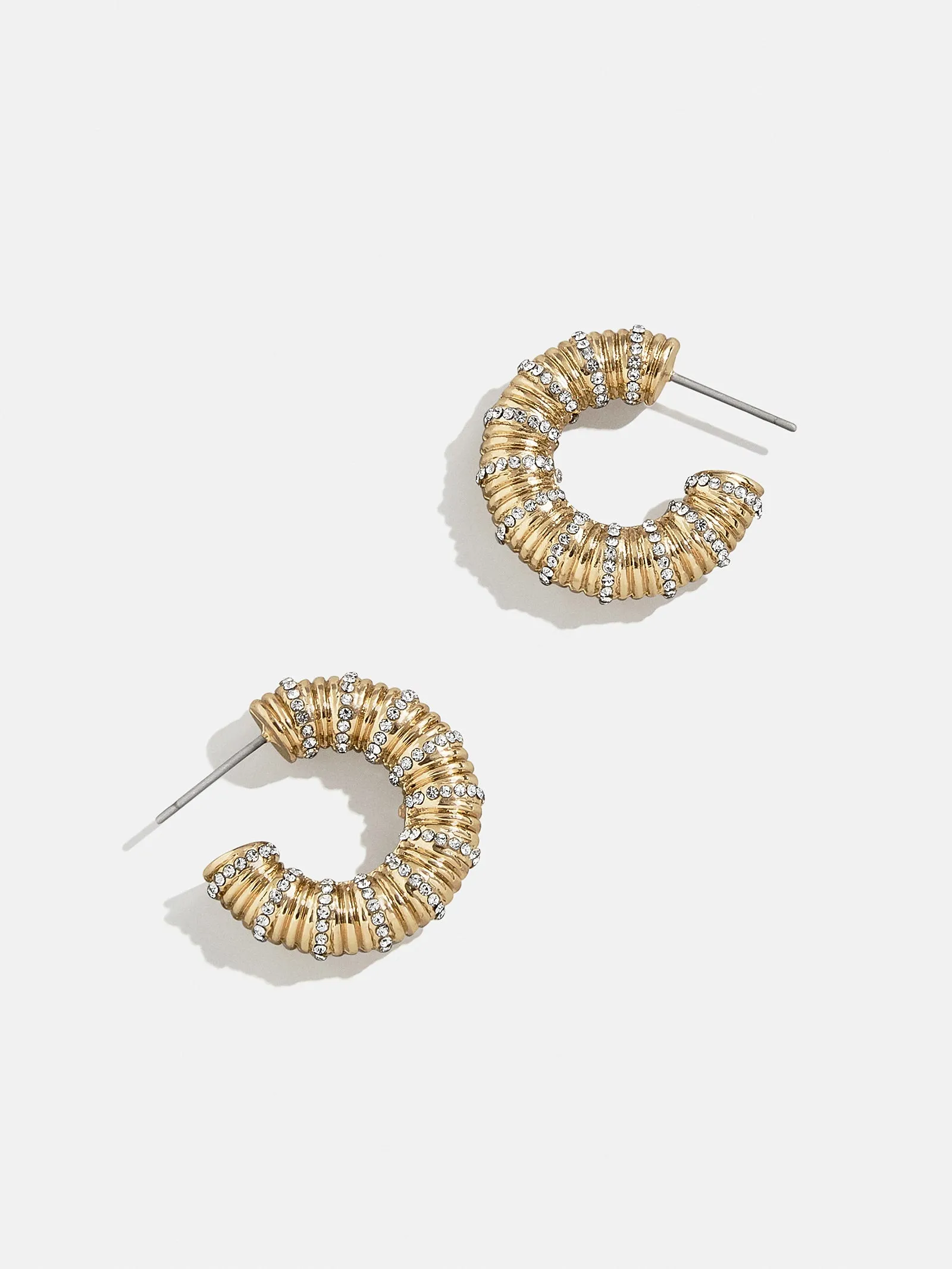 Olympia Earrings - Gold/Pavé sold by BaubleBar
