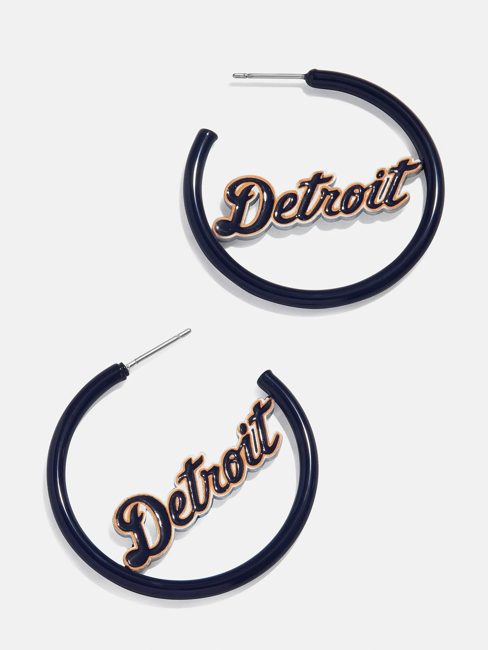 MLB Enamel Hoops - Detroit Tigers sold by BaubleBar