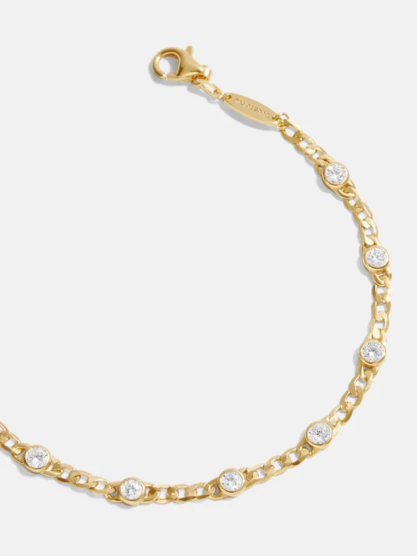 Yael 18K Gold Bracelet - 18K Gold Plated Sterling Silver sold by BaubleBar