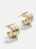 Kaitlyn Earrings - Gold sold by BaubleBar