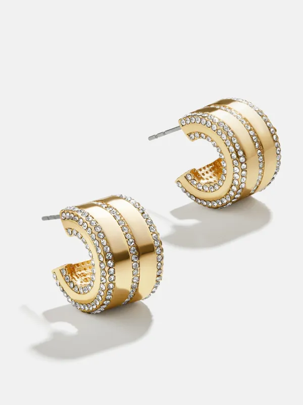 Kaitlyn Earrings - Gold sold by BaubleBar