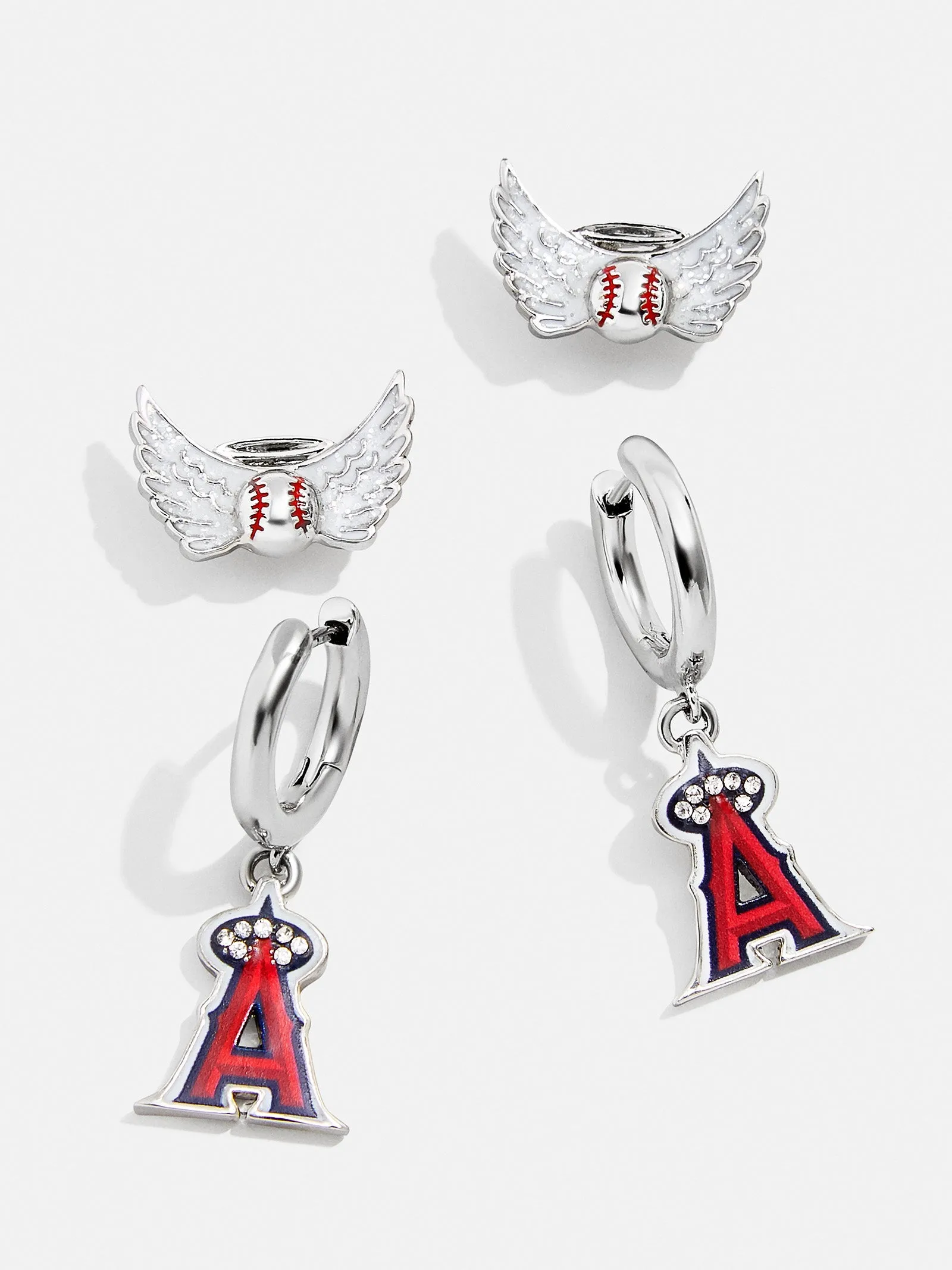 MLB Earring Set - Los Angeles Angels sold by BaubleBar