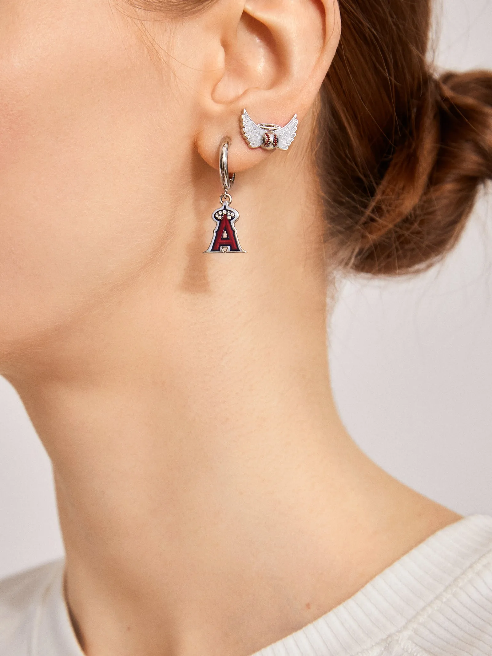MLB Earring Set - Los Angeles Angels sold by BaubleBar product image thumbnail 2