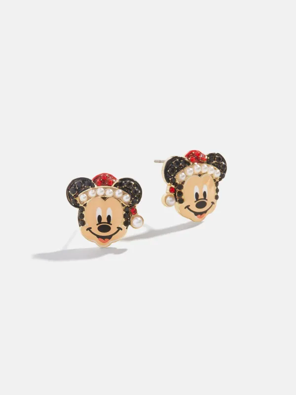 Mickey Mouse disney Santa Earrings - Small sold by BaubleBar