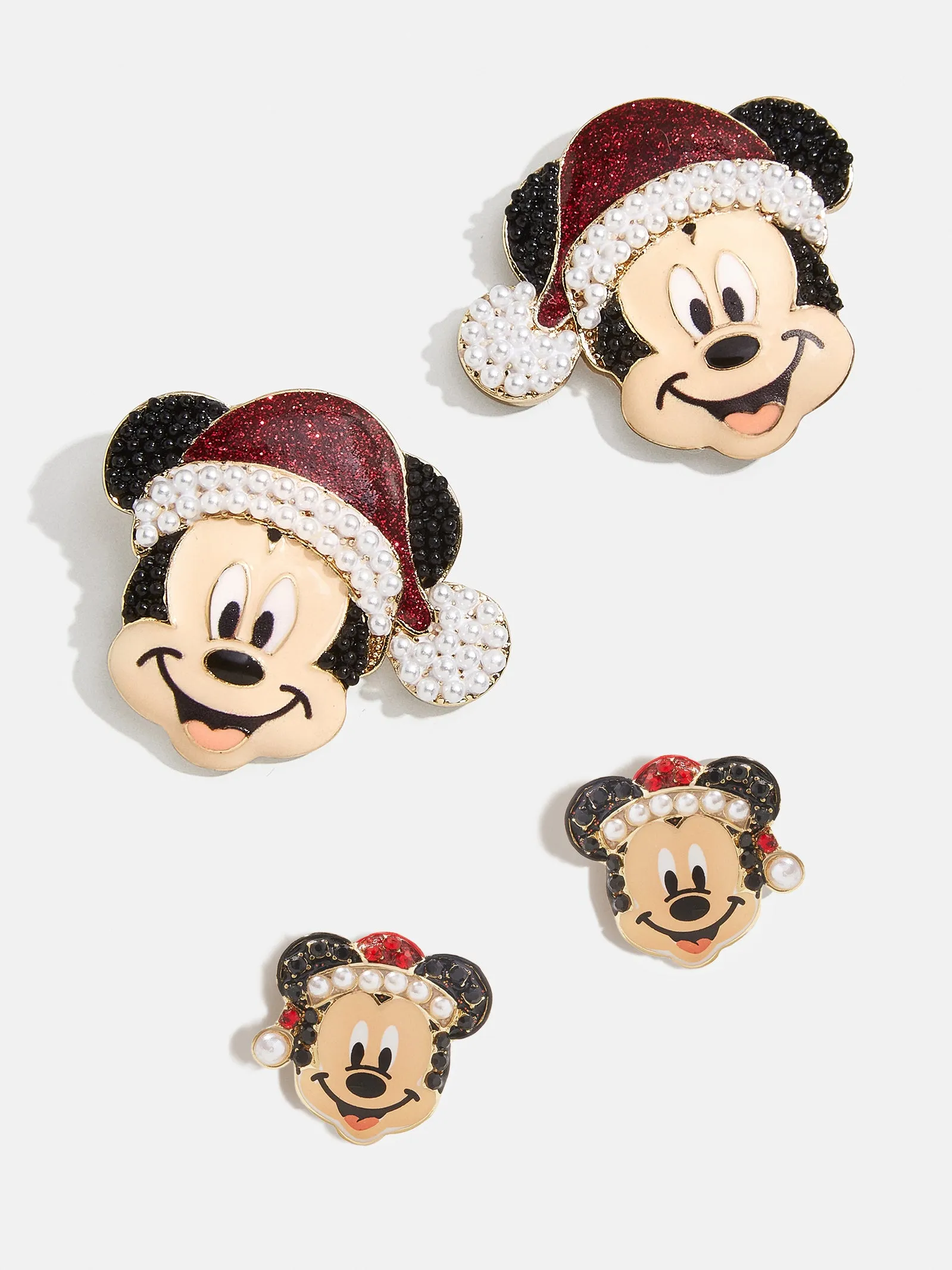 Mickey Mouse disney Santa Earrings - Small sold by BaubleBar product image thumbnail 3