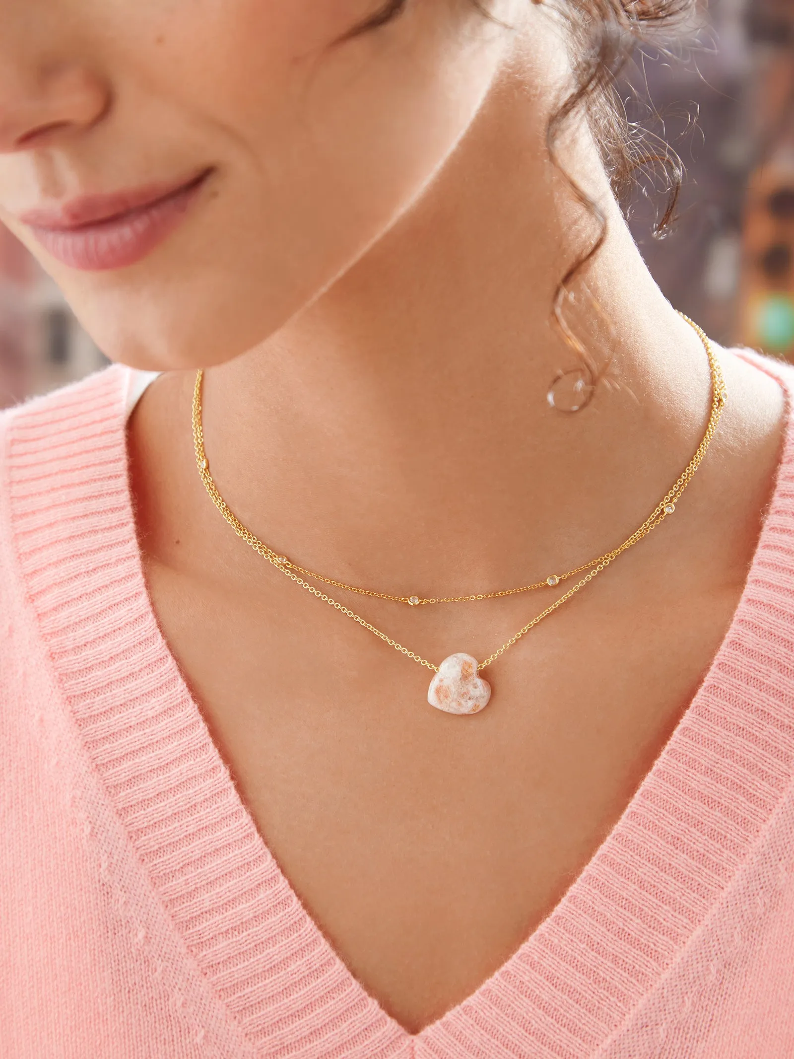 Juno Sun Stone Necklace - Sun Stone sold by BaubleBar product image thumbnail 2