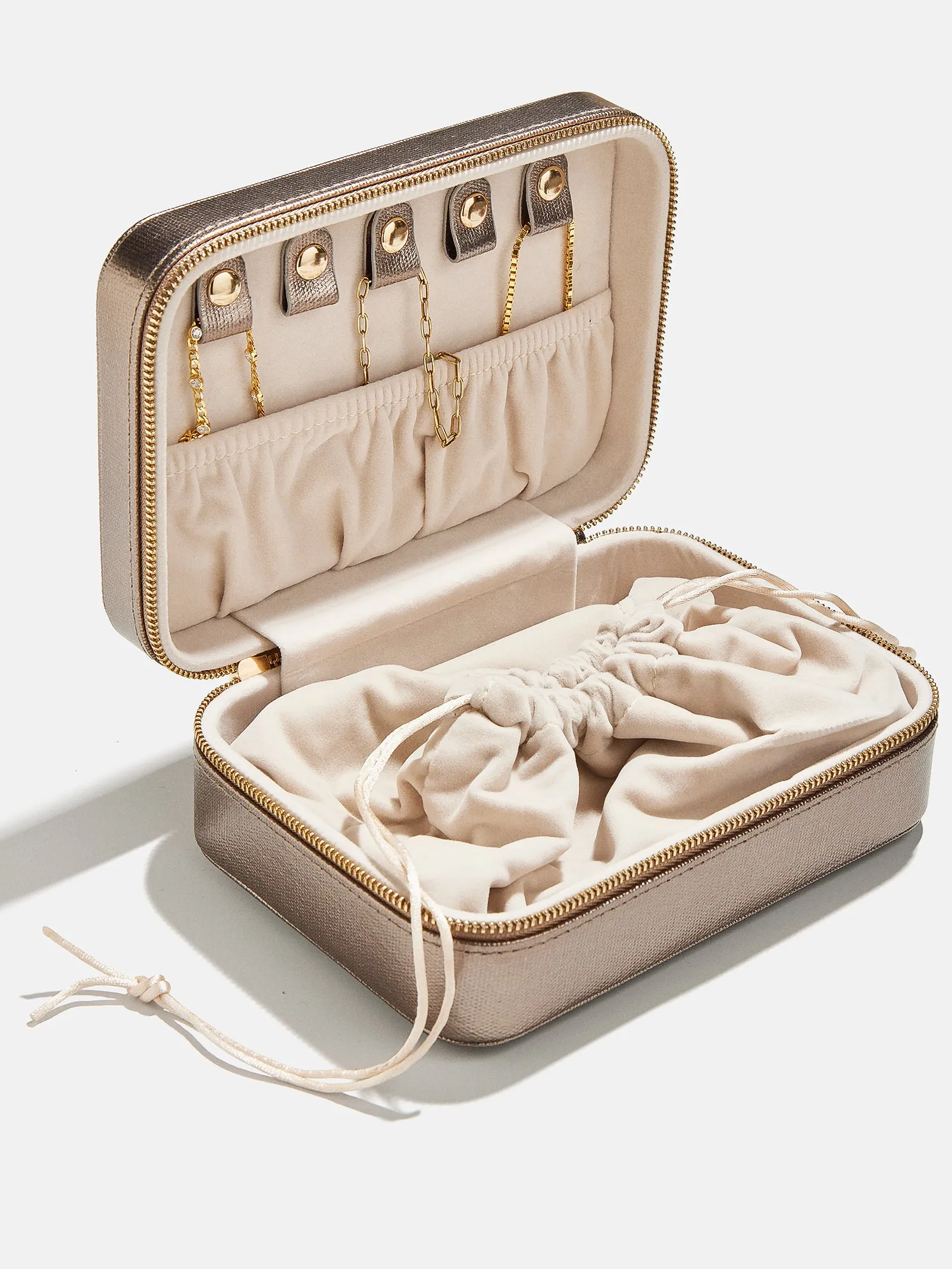 Rectangle Jewelry Storage Case - Metallic Rectangle Storage sold by BaubleBar product image thumbnail 4