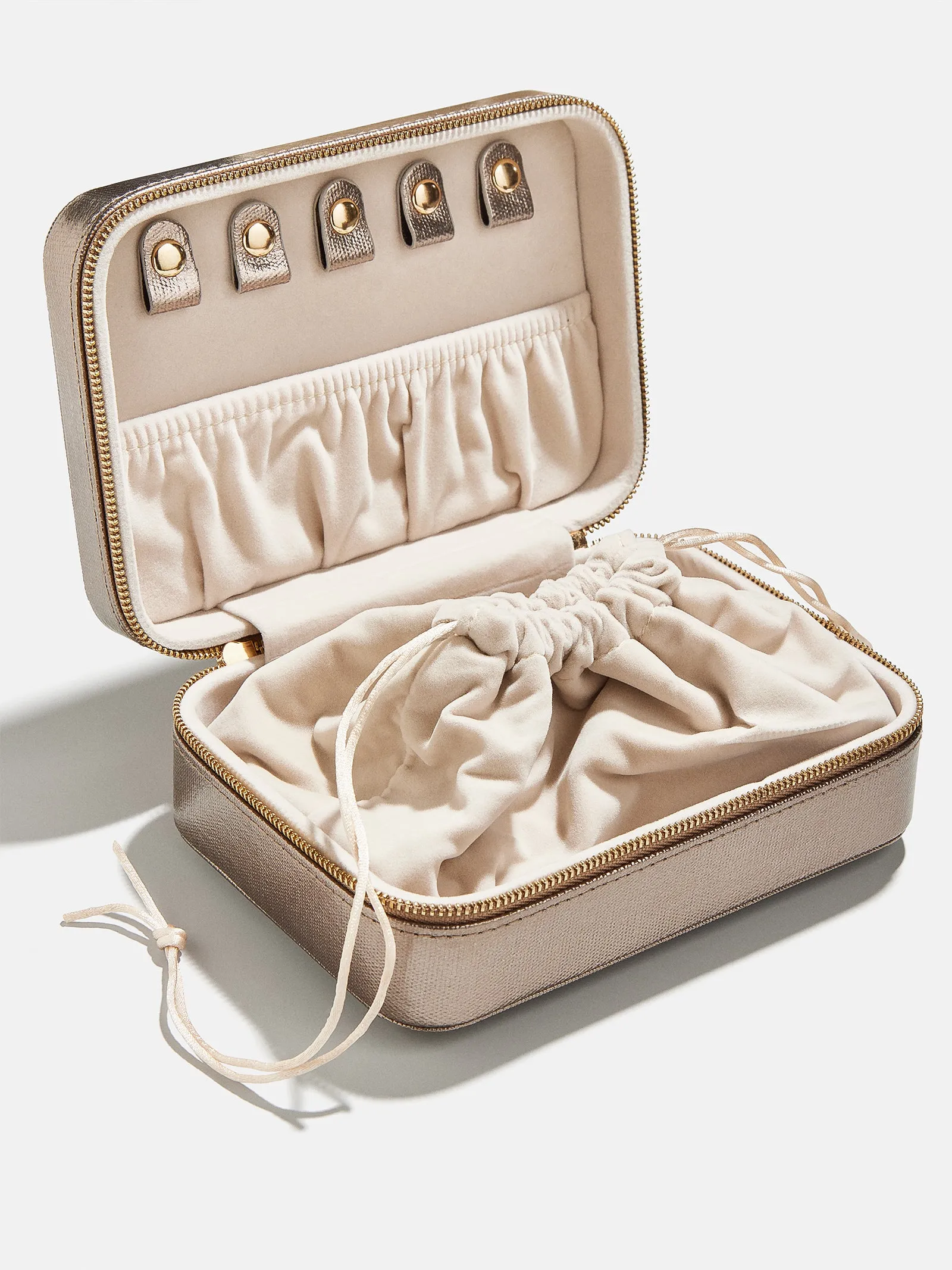 Rectangle Jewelry Storage Case - Metallic Rectangle Storage sold by BaubleBar product image thumbnail 5