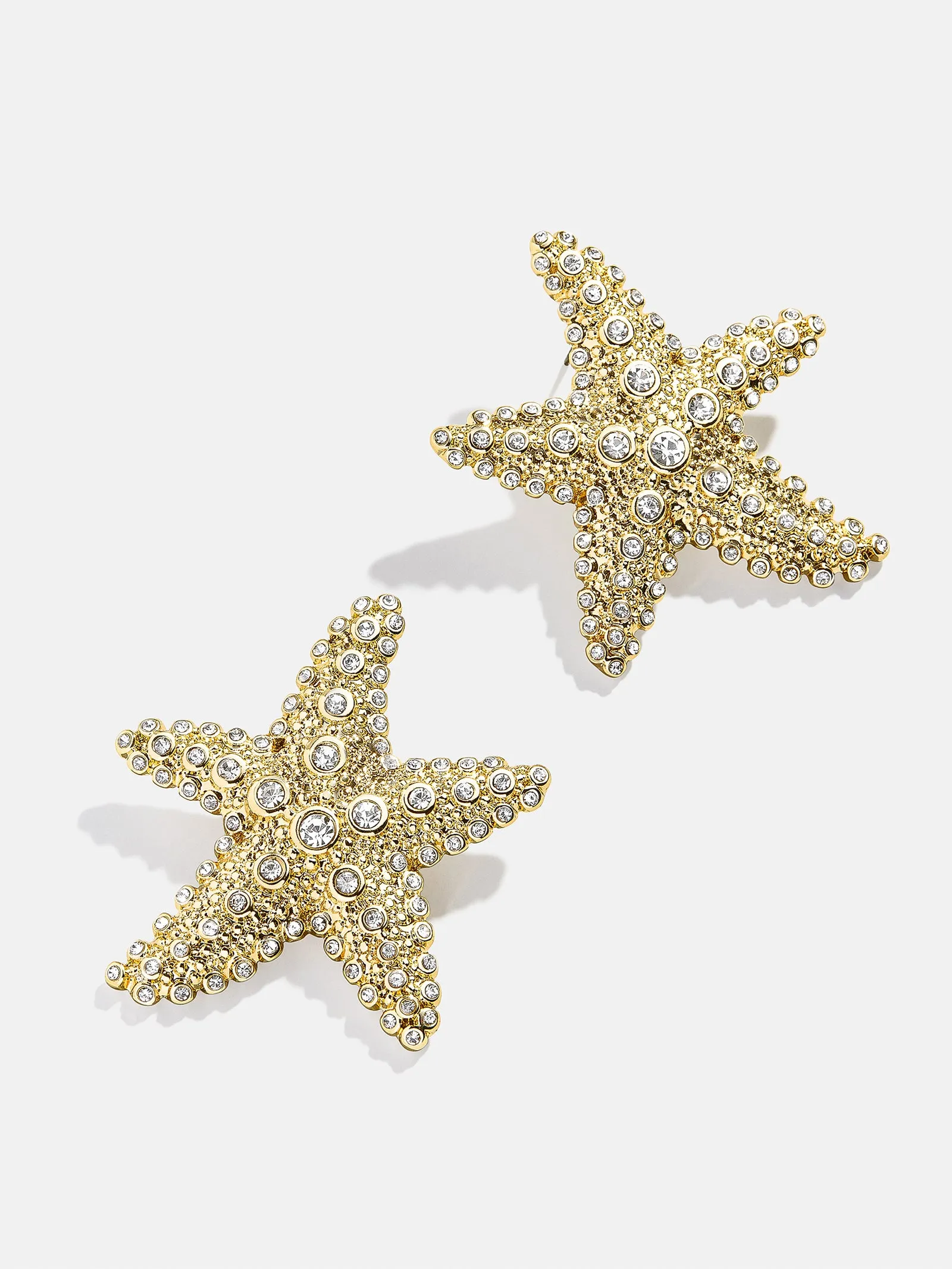 Sea Star Earrings - Gold/Pavé sold by BaubleBar