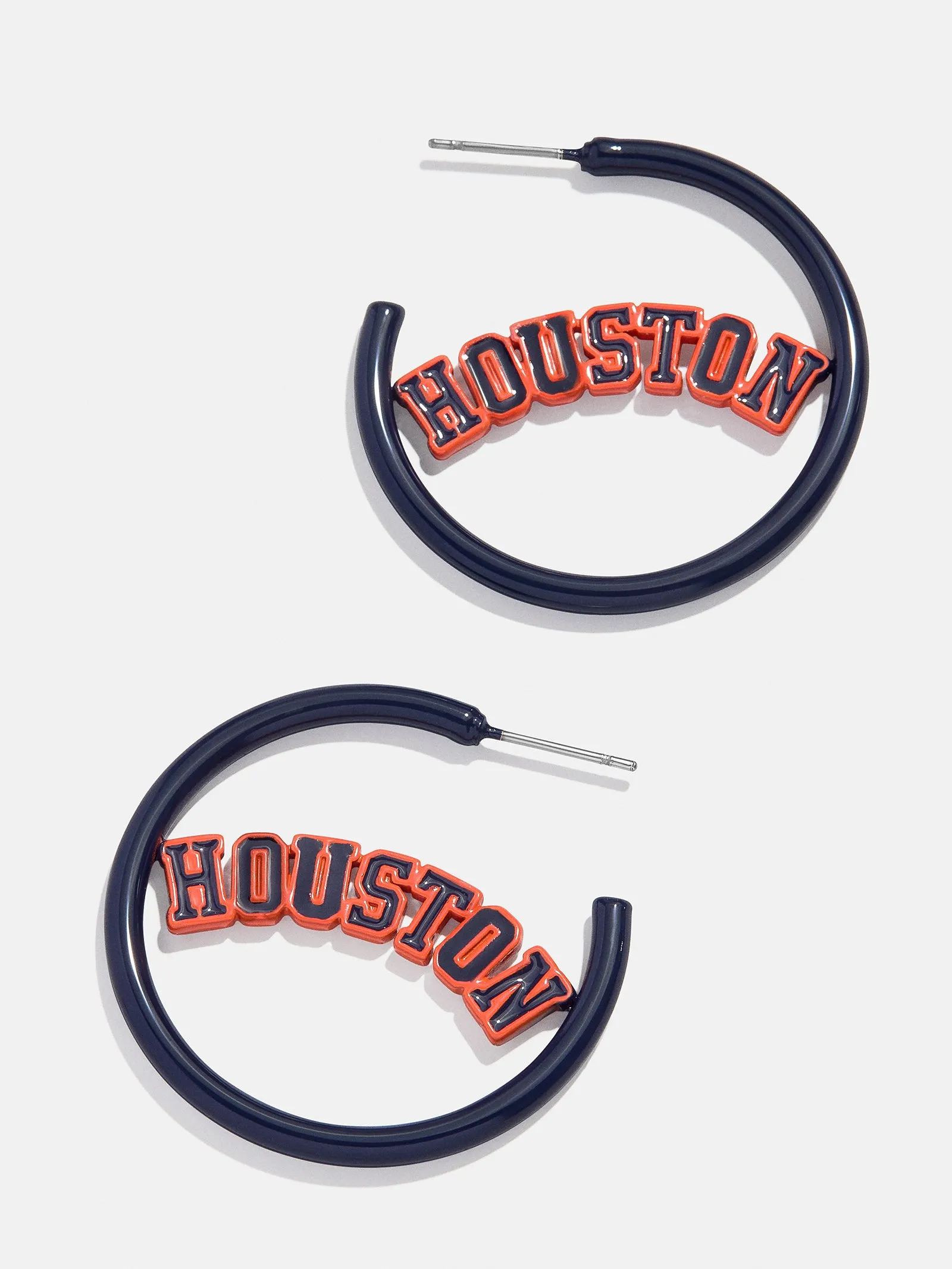 MLB Enamel Hoops - Houston Astros sold by BaubleBar
