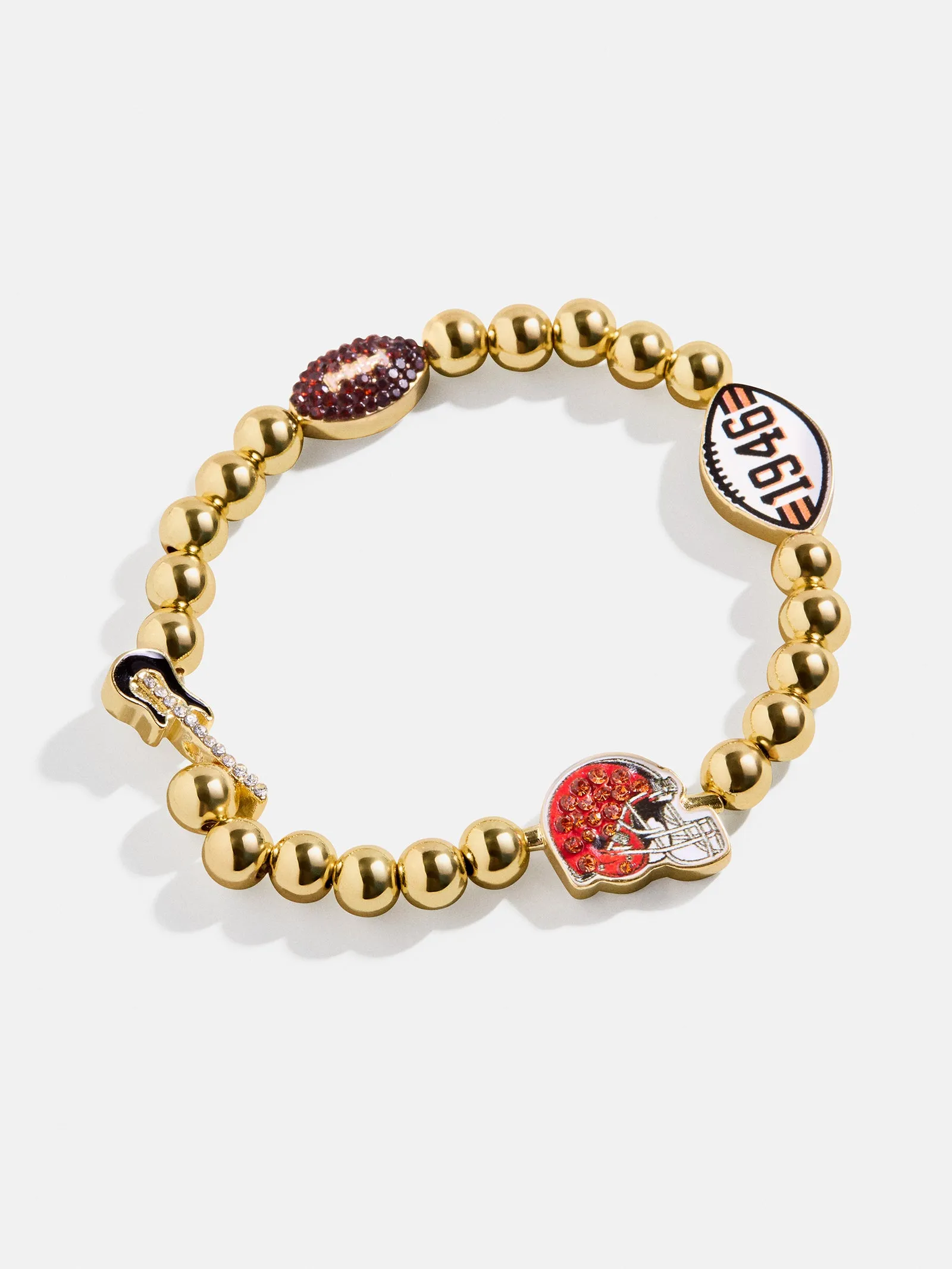 NFL Pisa Charm Bracelet - Cleveland Browns sold by BaubleBar