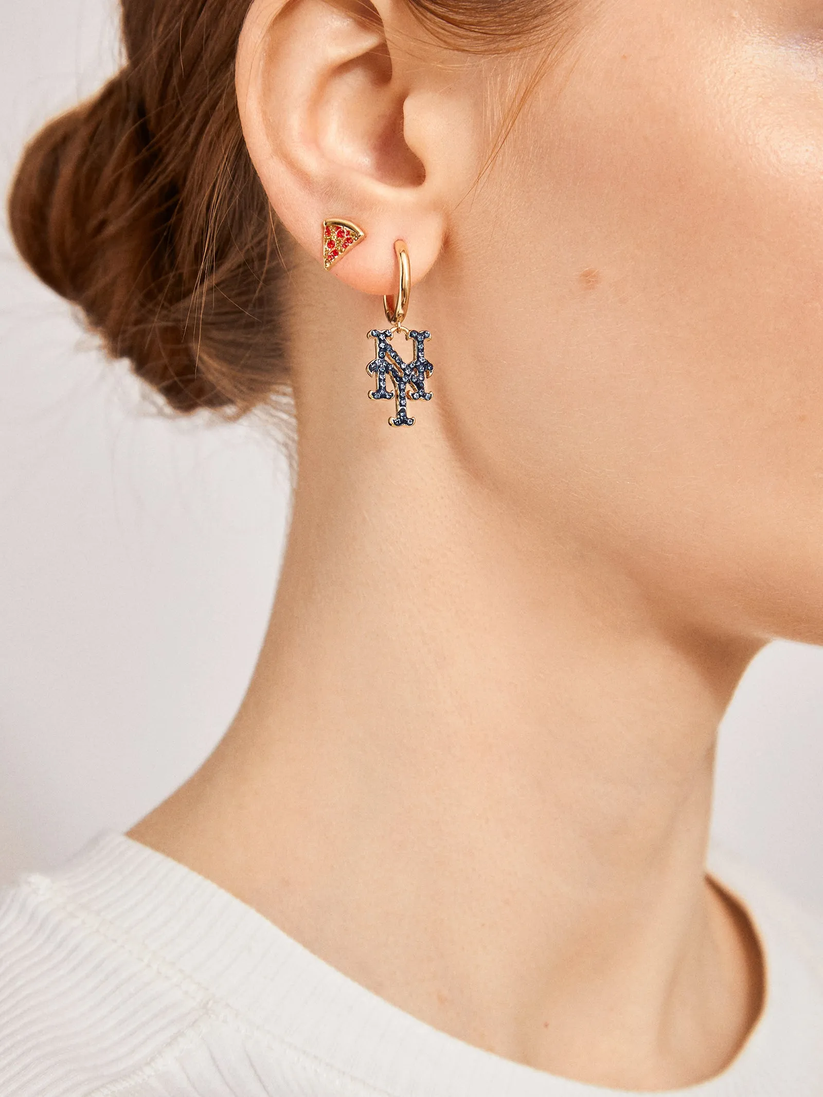 MLB Earring Set - New York Mets sold by BaubleBar product image thumbnail 2