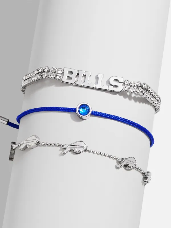 NFL Bracelet Set - Buffalo Bills sold by BaubleBar