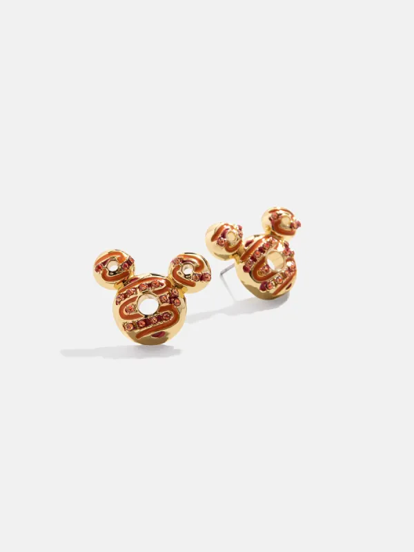 Mickey Mouse Disney Orange Donut Earrings - Disney Orange Donut Earring sold by BaubleBar