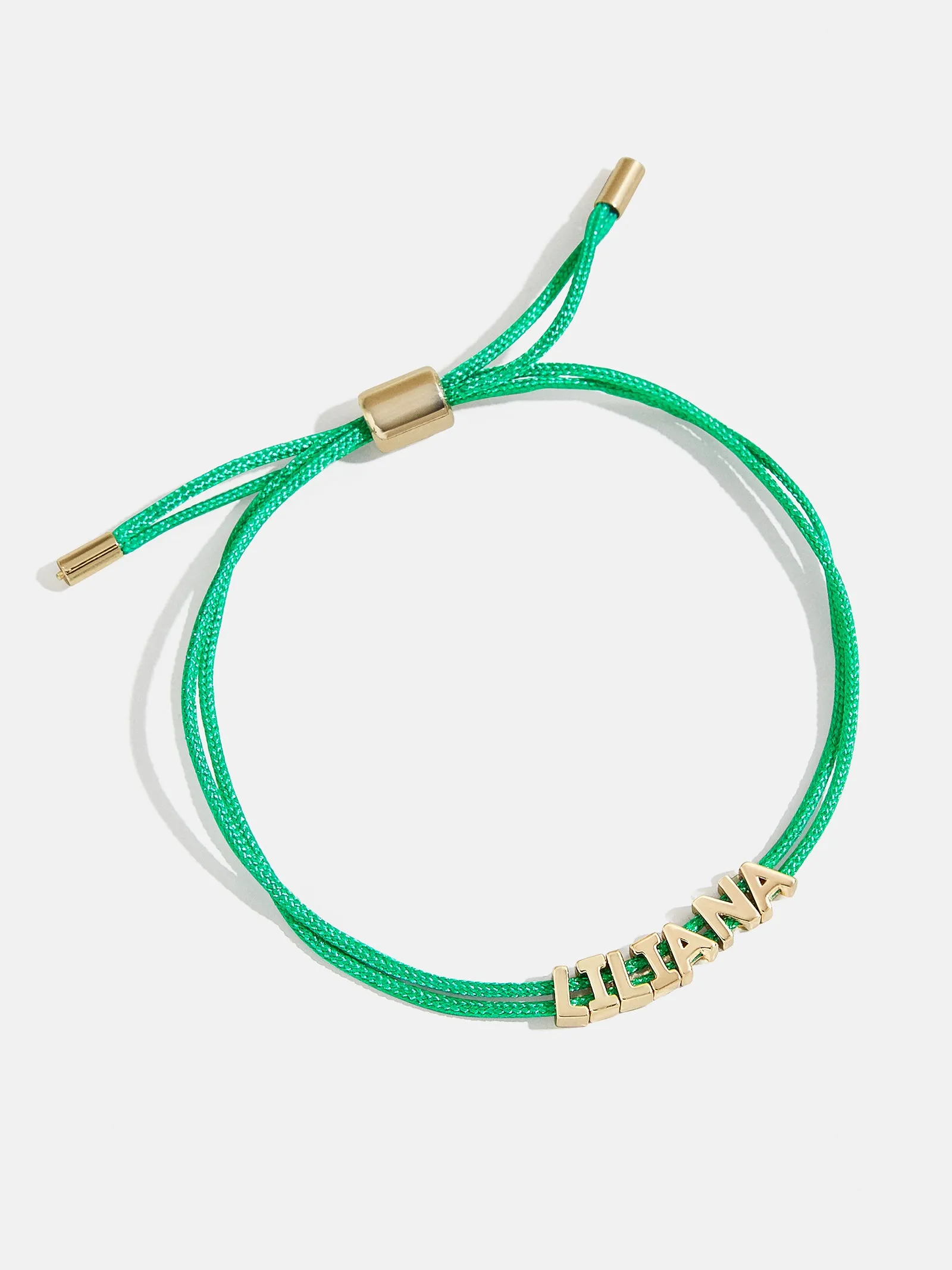 Custom Cord Bracelet - Bright Green sold by BaubleBar product image thumbnail 3