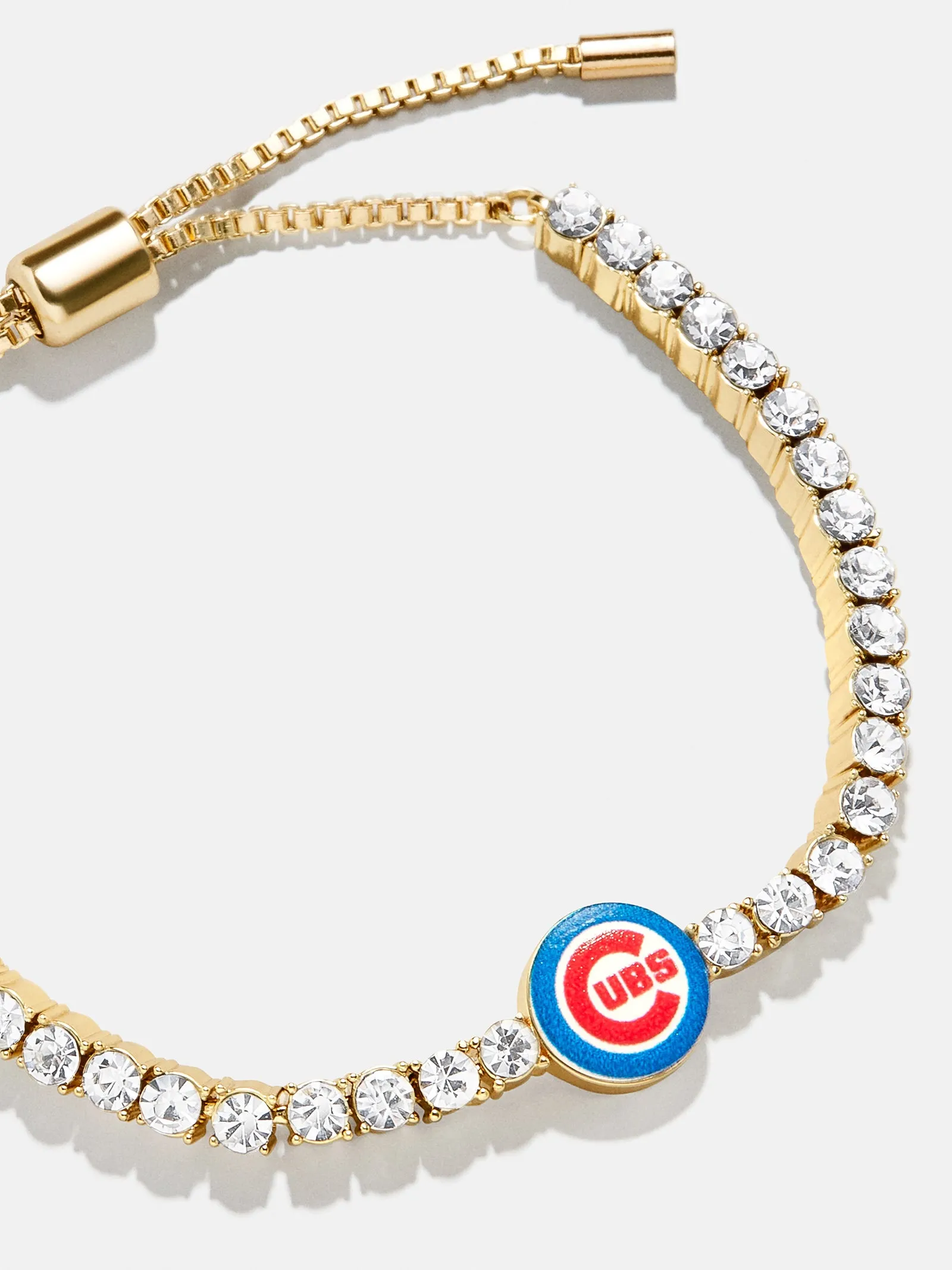 MLB Gold Tennis Bracelet - Chicago Cubs sold by BaubleBar
