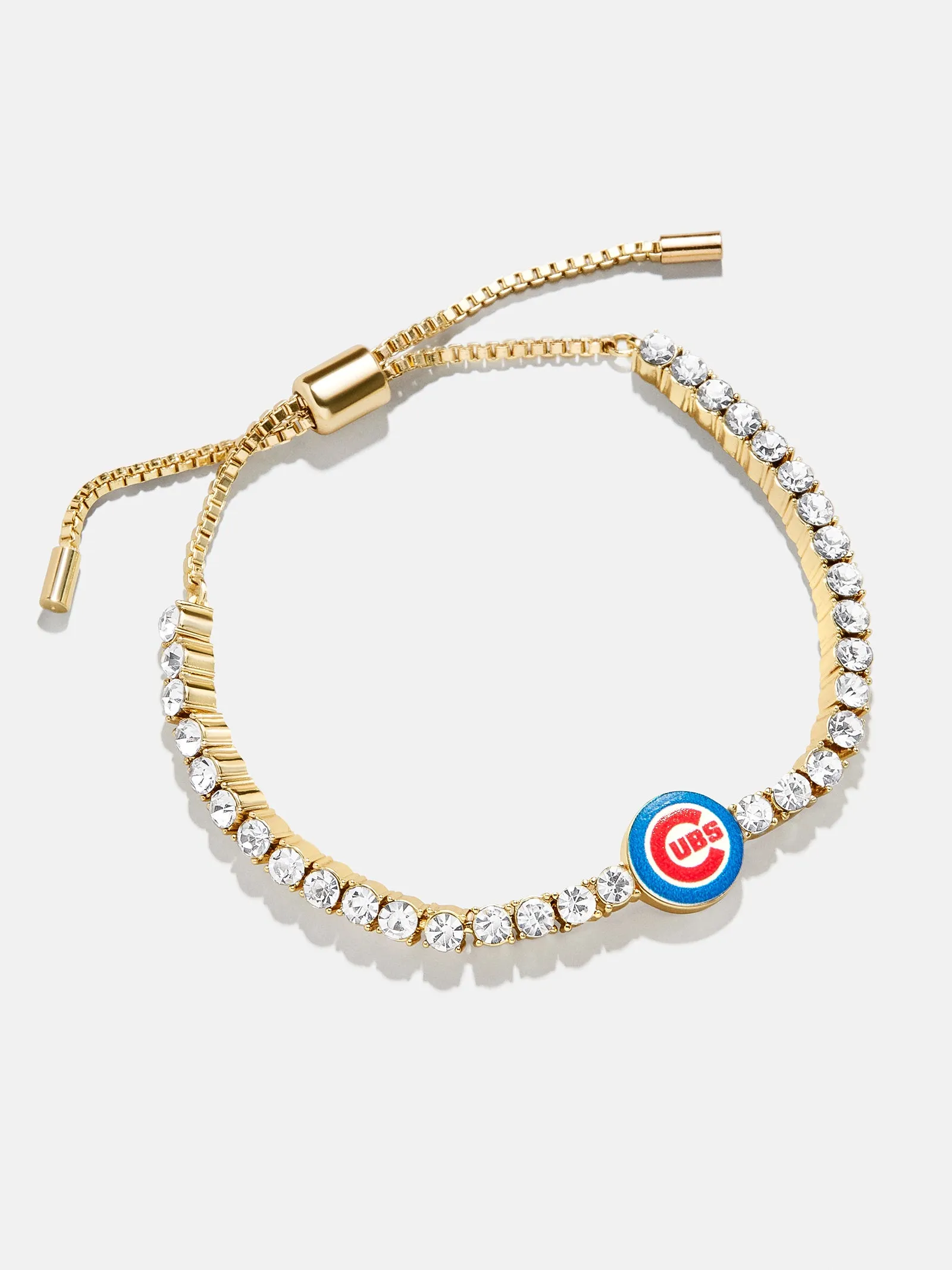 MLB Gold Tennis Bracelet - Chicago Cubs sold by BaubleBar product image thumbnail 3