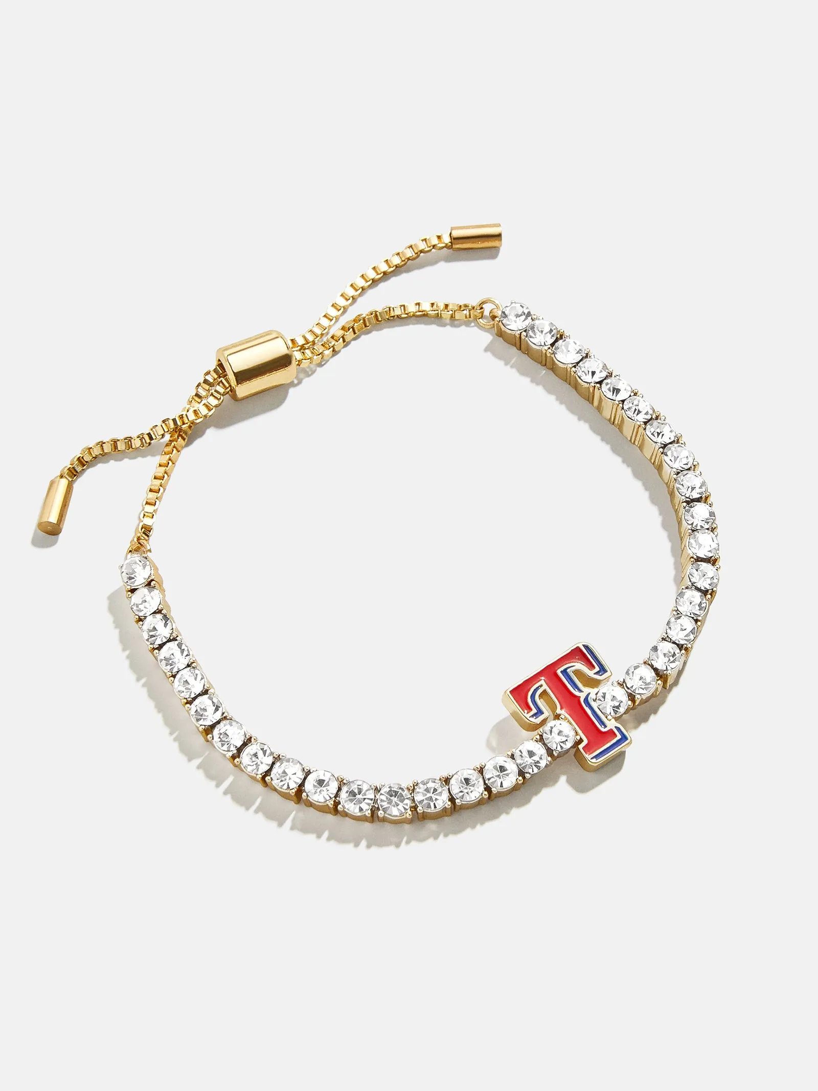 MLB Gold Tennis Bracelet - Texas Rangers sold by BaubleBar product image thumbnail 3