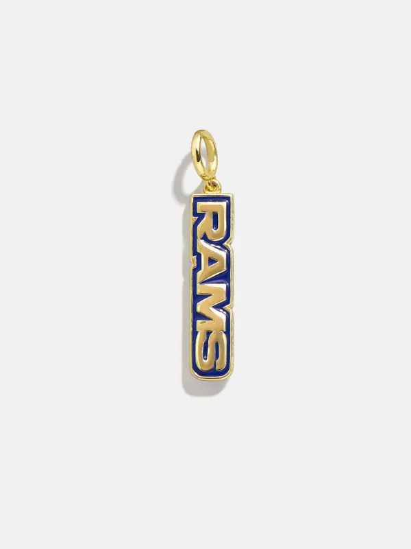 WEAR By Erin Andrews x BaubleBar Los Angeles Rams Cluster Charm - Los Angeles Rams sold by BaubleBar