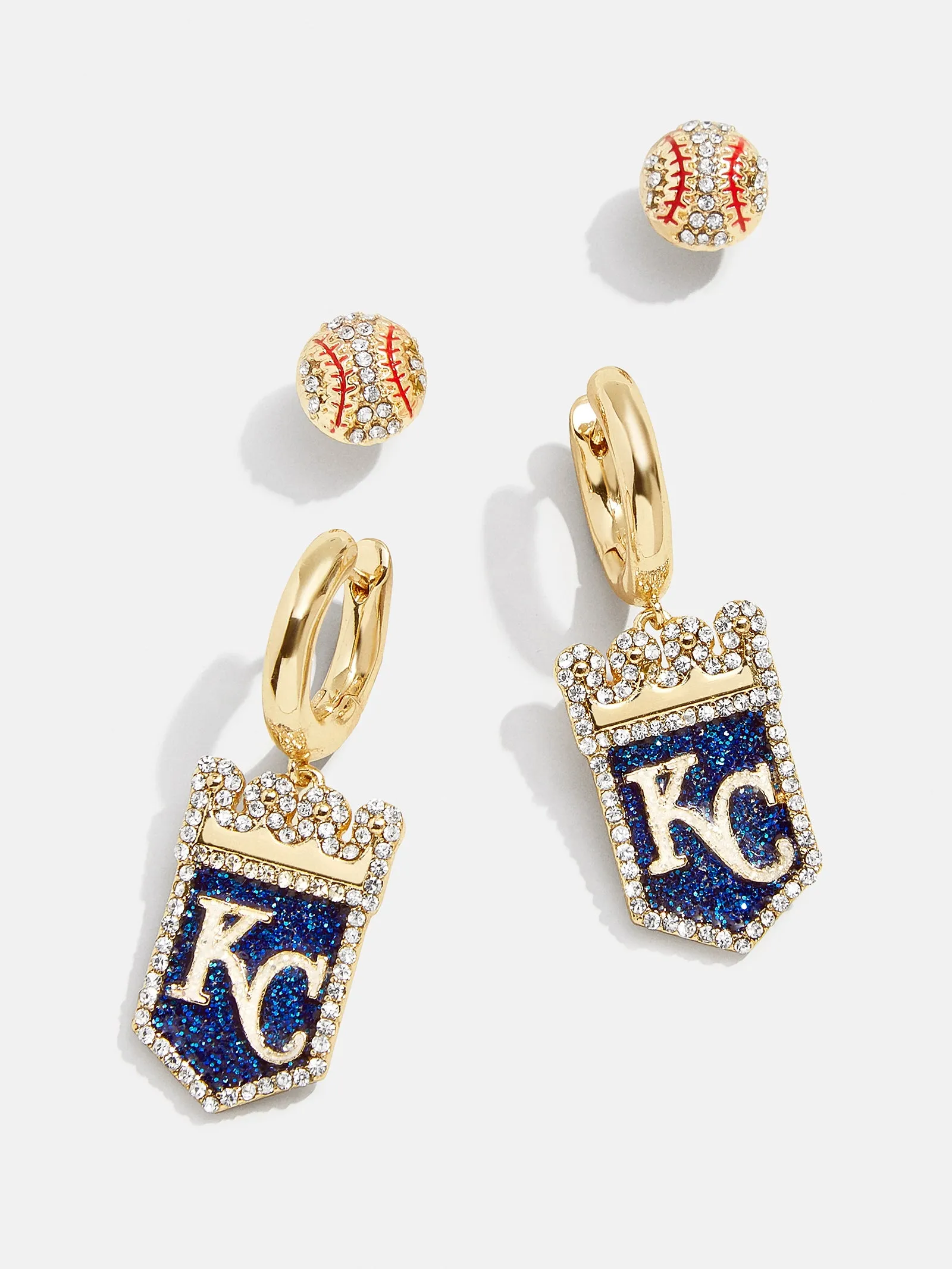 MLB Earring Set - Kansas City Royals sold by BaubleBar