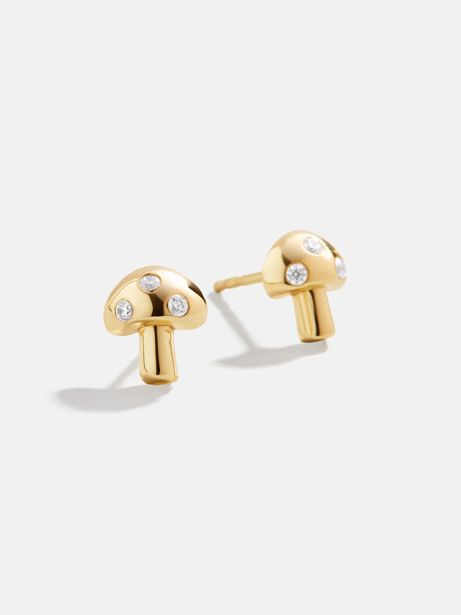 18K Gold Just For Fun Earrings - Mushroom sold by BaubleBar