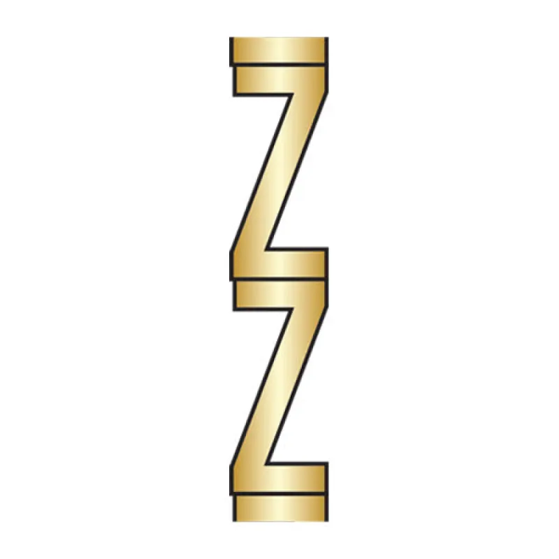 Gold Initial Bead Charm - Z sold by BaubleBar