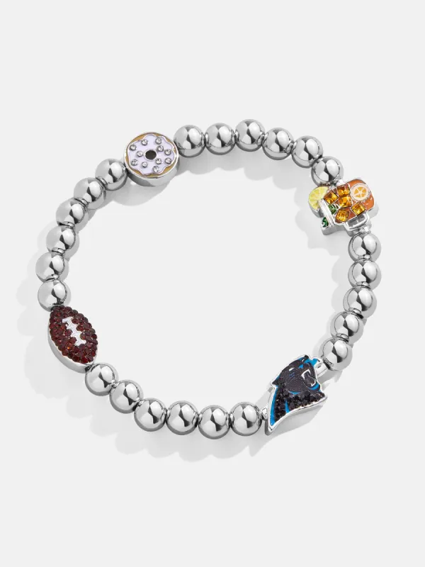 NFL Pisa Charm Bracelet - Carolina Panthers sold by BaubleBar