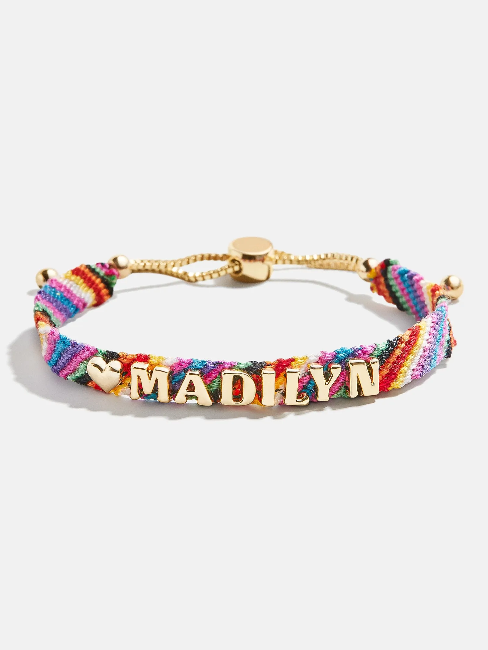 Woven Custom Friendship Bracelet - Multi Stripe sold by BaubleBar product image thumbnail 5