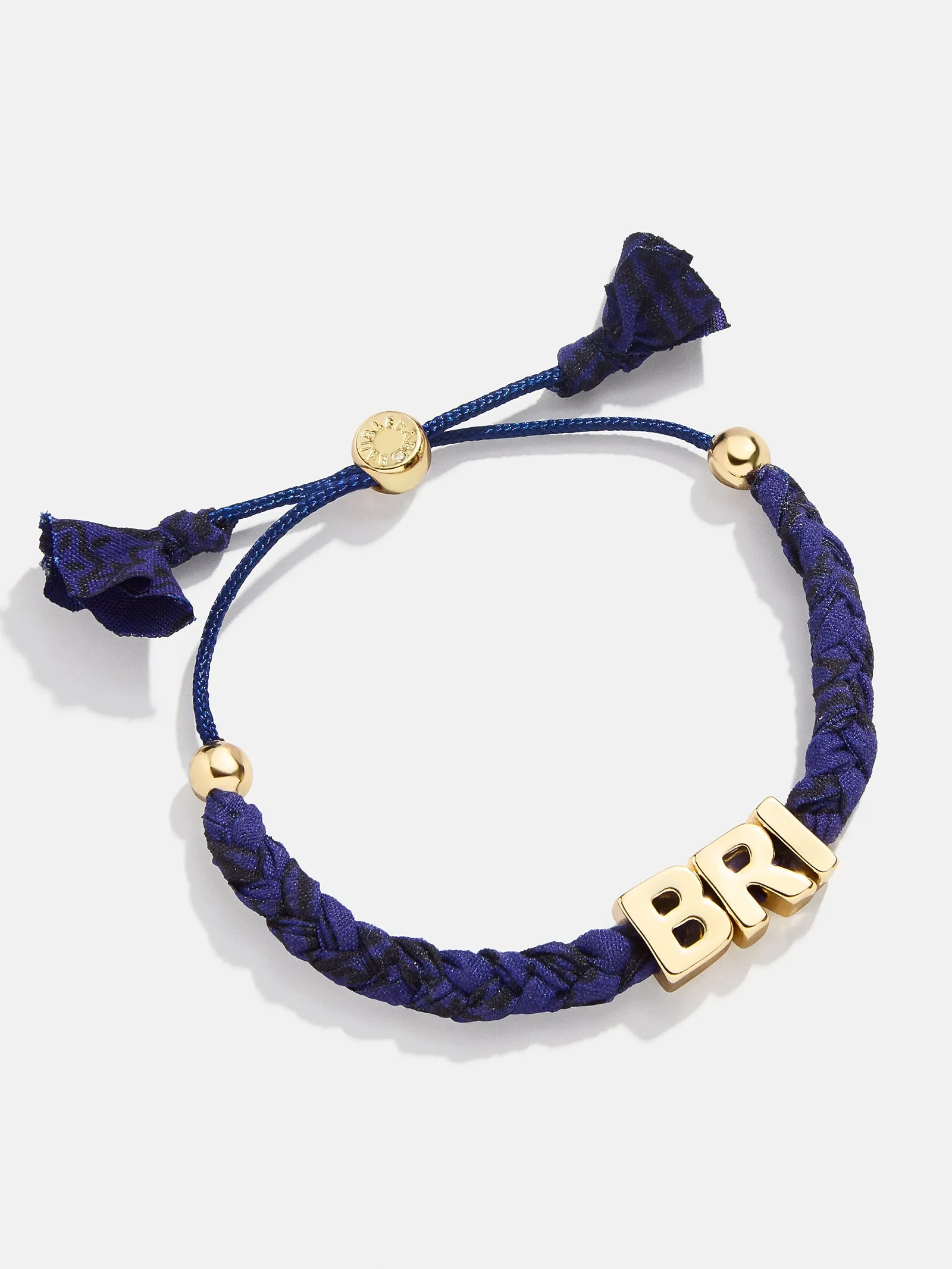 Custom Bandana Nameplate Bracelet - Blue sold by BaubleBar product image thumbnail 4