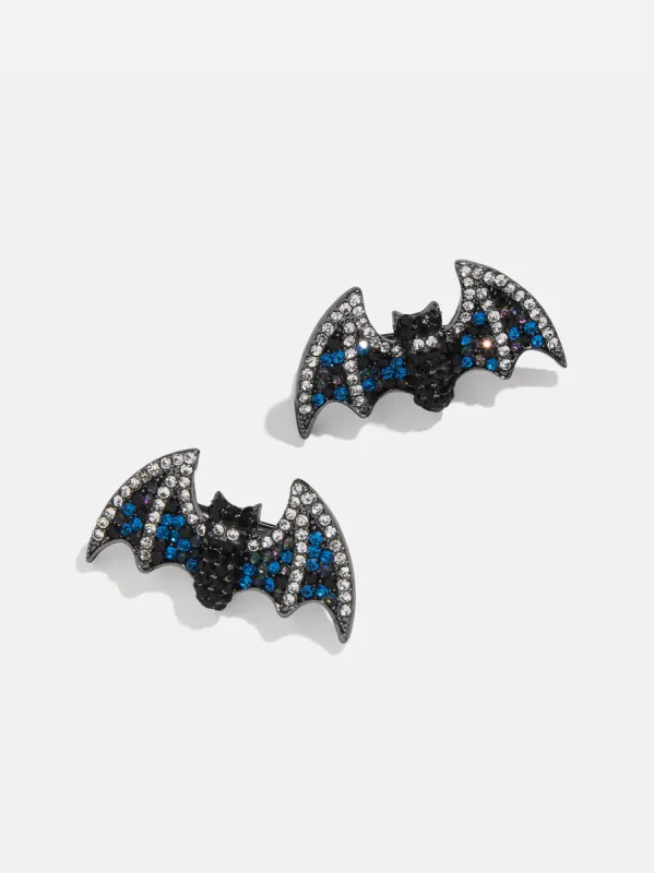 Pavé Bat Crawler Earrings - Black sold by BaubleBar