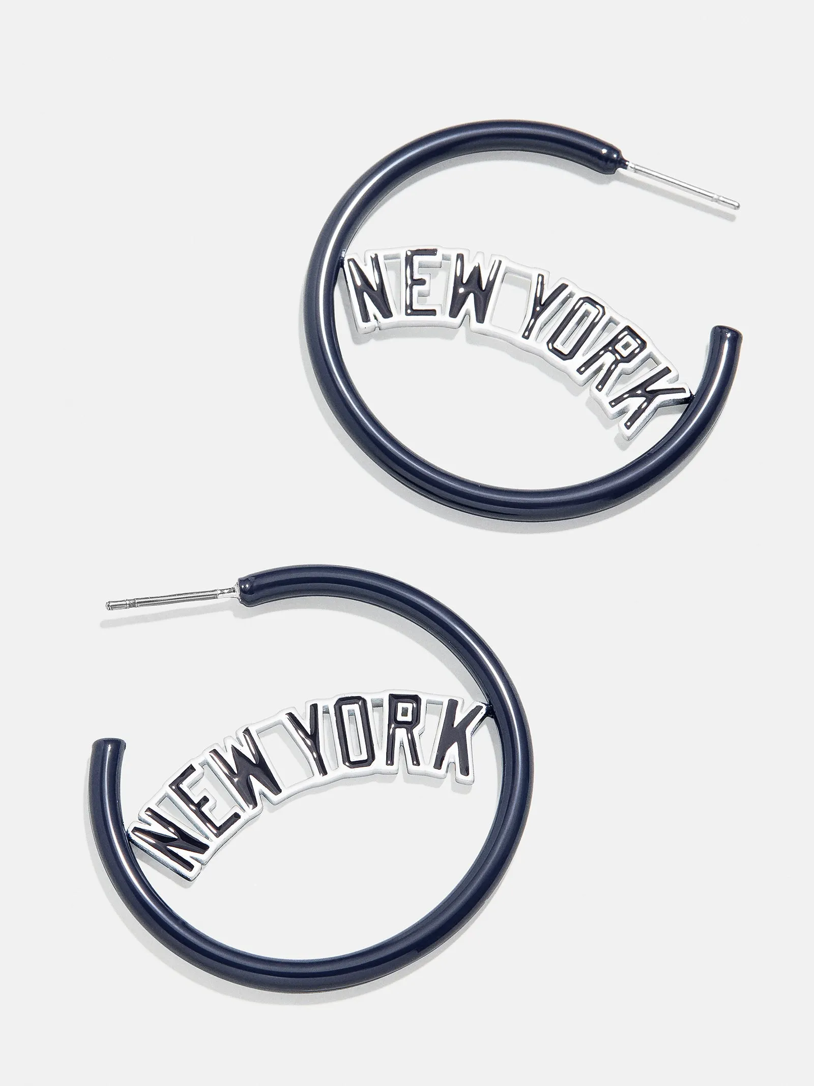 MLB Enamel Hoops - New York Yankees sold by BaubleBar