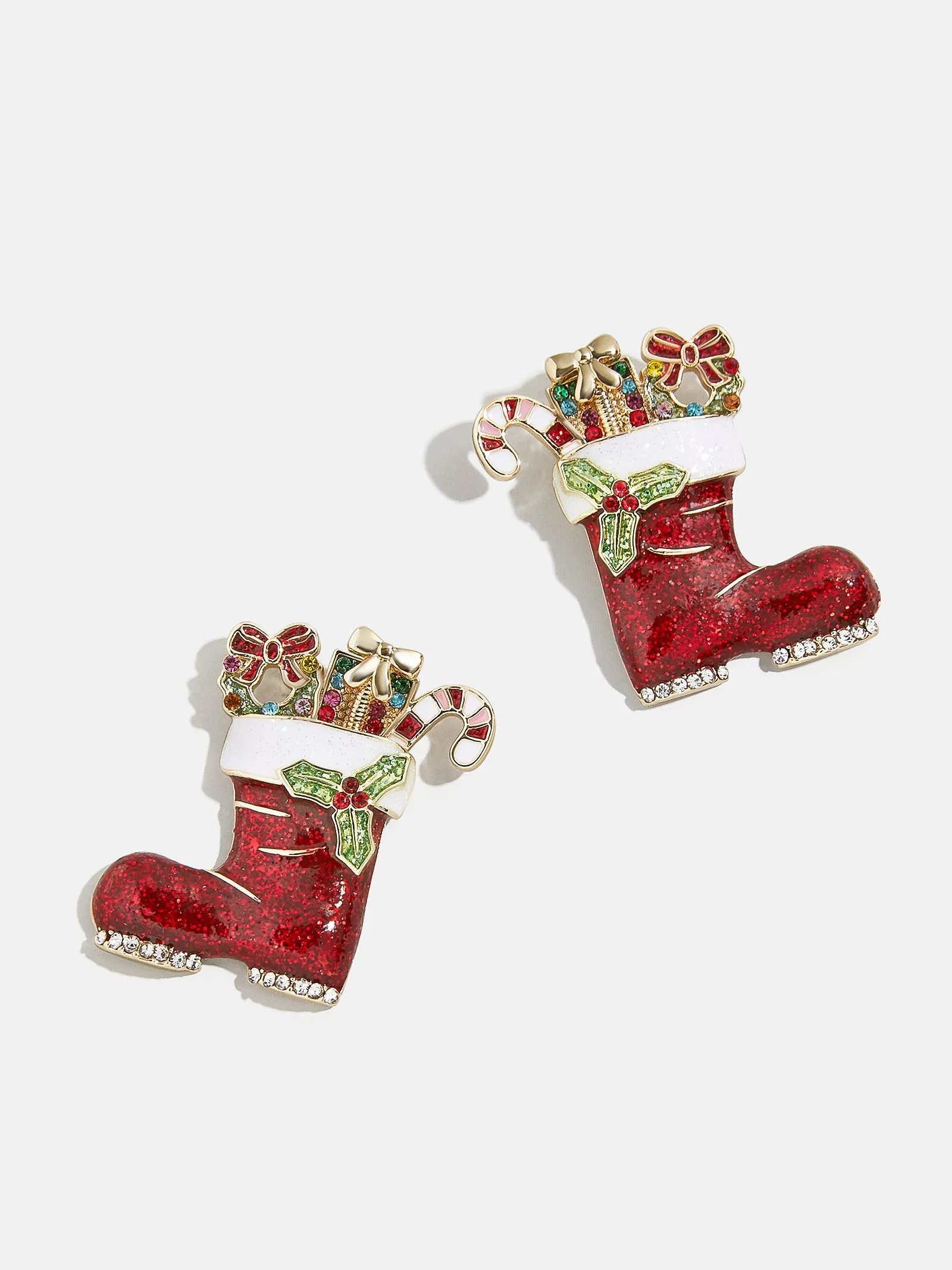 Santa's Boots Earrings - Red sold by BaubleBar