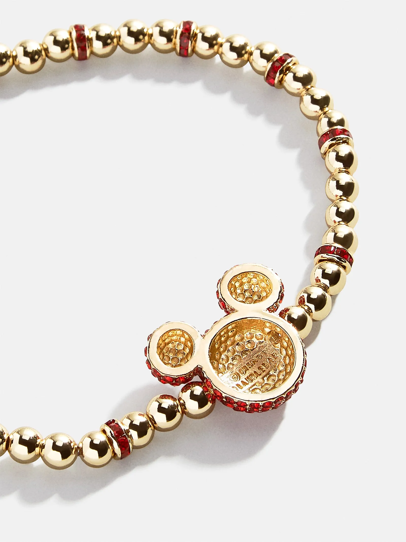 Mickey Mouse Disney Pavé Bracelet - Red sold by BaubleBar product image thumbnail 4