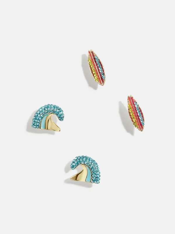 Surfs Up Earring Set - Surfs Up sold by BaubleBar