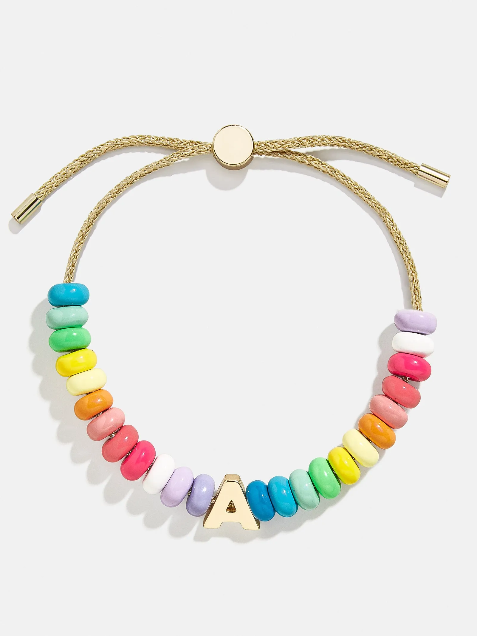 Initial Beaded Slider Bracelet - Multi sold by BaubleBar product image thumbnail 4