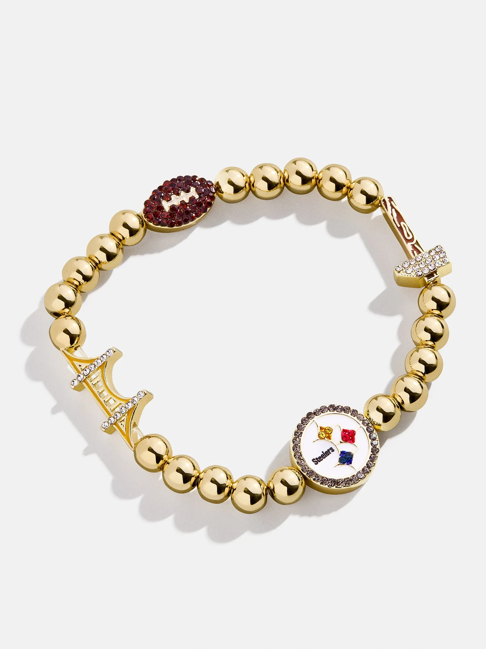 NFL Pisa Charm Bracelet - Pittsburgh Steelers sold by BaubleBar