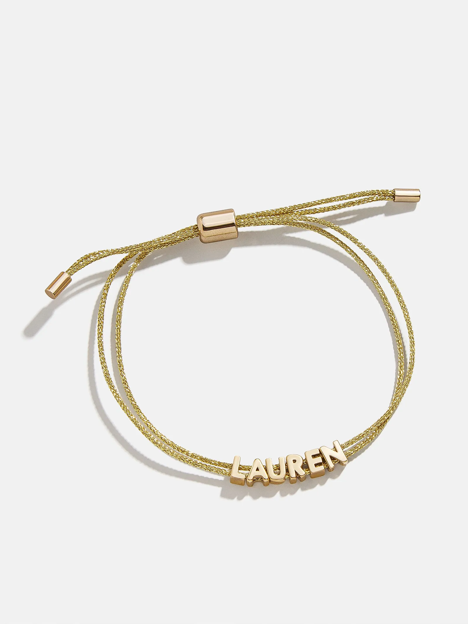 Custom Cord Bracelet - Gold sold by BaubleBar product image thumbnail 3