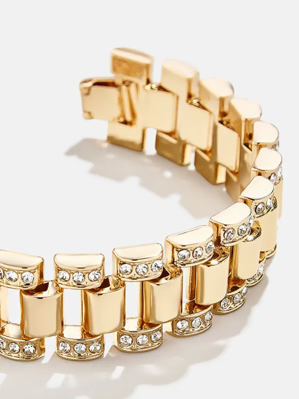 Ashton Bracelet - Gold sold by BaubleBar