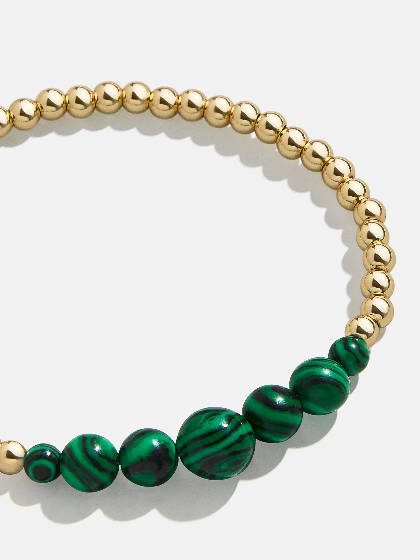 Adia Bracelet - Malachite sold by BaubleBar